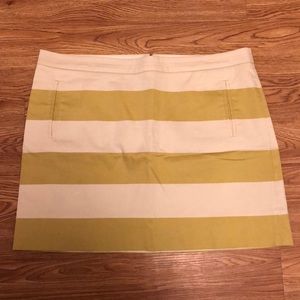 J.Crew Striped Skirt